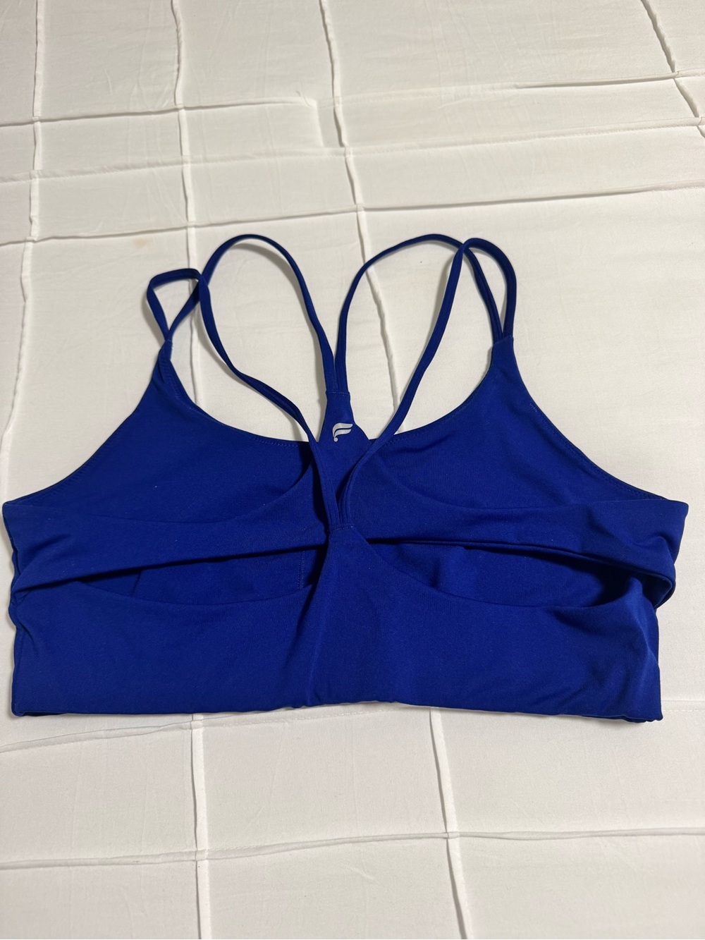 Fabletics Cobalt Blue Strappy Sports Bralette